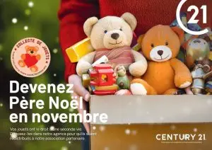 Collecte de jouets - Agence immobilière Côte Pavée Toulouse Century 21