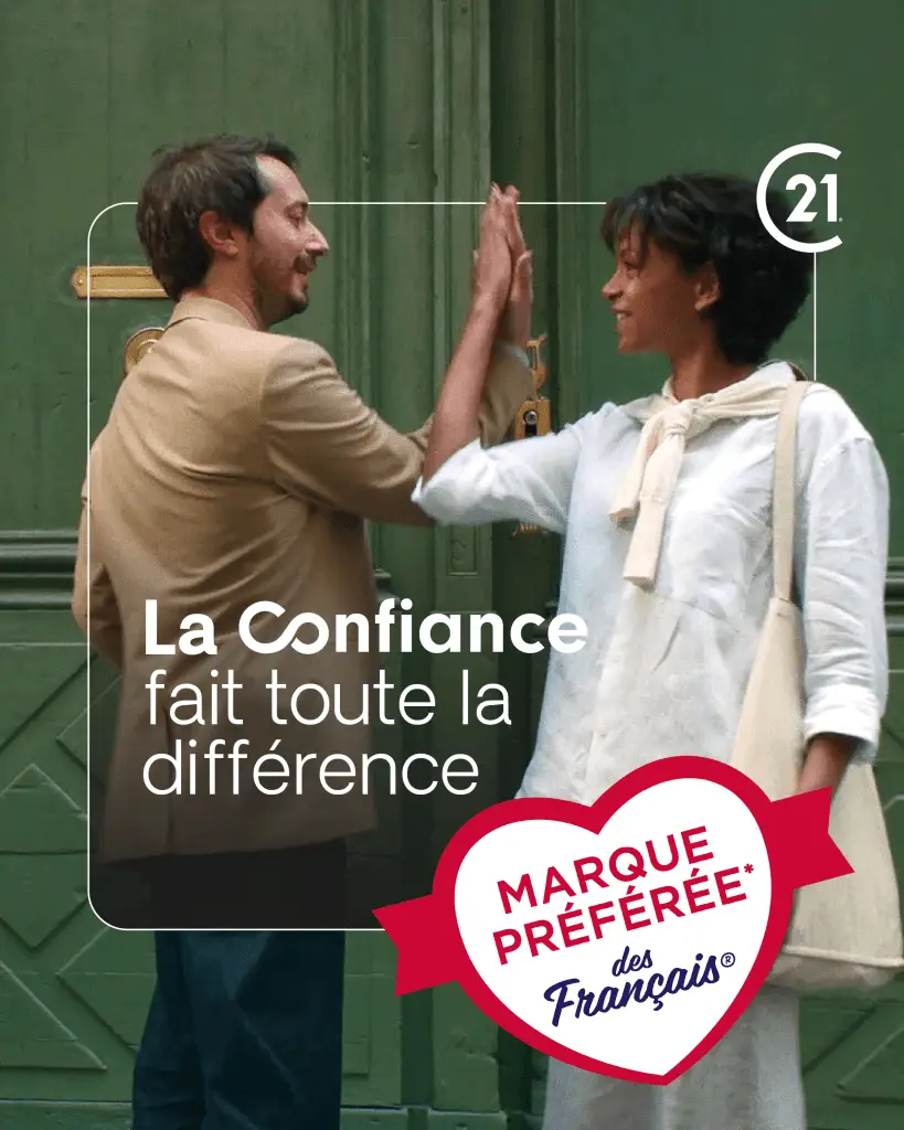 Century 21 marqué préférée des français